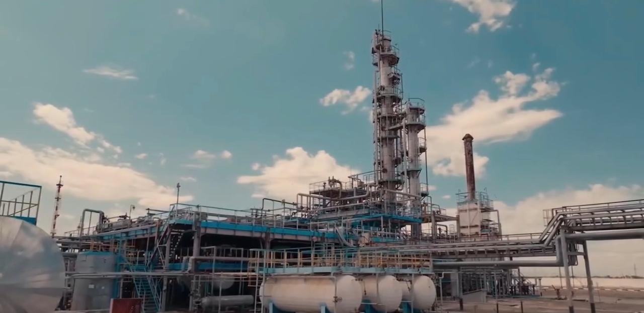Amangeldy Gas Processing Plant View